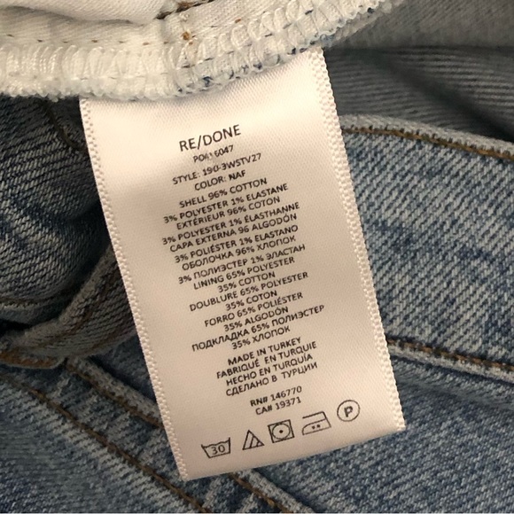 Redone straight leg jeans - Picture 9 of 14